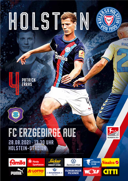 Fc Erzgebirge Aue 28.08.2021 · 13:30 Uhr Holstein-Stadion