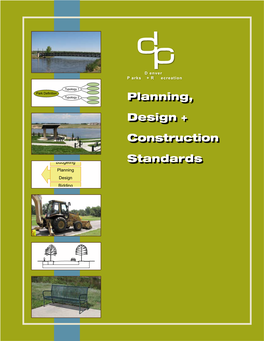 Planning, Design + Construction Standards