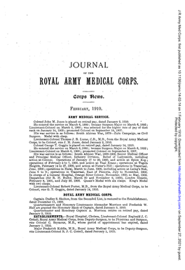 Royal Army Medical Corps