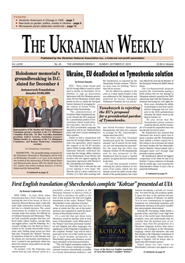 The Ukrainian Weekly 2013, No.43