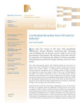 READ Middle East Brief 80