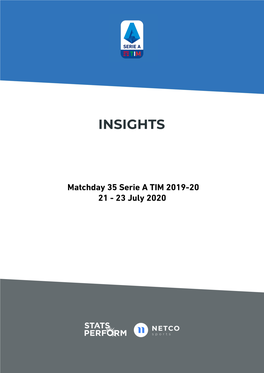 Libro P Partite Insights Giornata