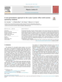 A Non-Perturbative Approach to the Scalar Casimir Effect with Lorentz Symmetry Violation ∗ C.A