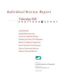 Individual Station Report