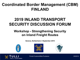 Integrated Border Management