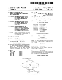 (12) United States Patent (10) Patent No.: US 8,946.460 B2 Petrie Et Al