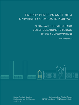 Energy Performance of a University Campus in Norway