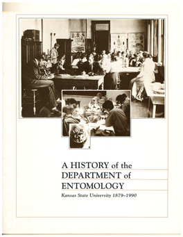 History of the Department of Entomology 1879-1990