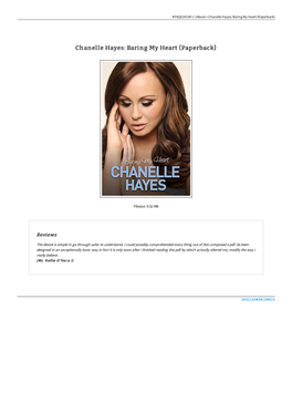 Find Kindle &gt; Chanelle Hayes: Baring My Heart (Paperback)