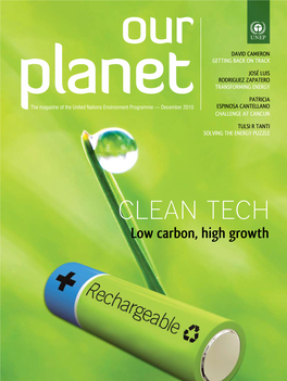 CLEAN TECH Low Carbon, High Growth