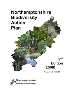 Northamptonshire Biodiversity Action Plan