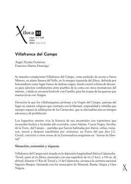 Villafranca Del Campo