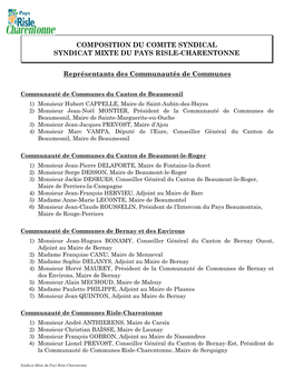 Nouveaux Membres Du Conseil D'administration