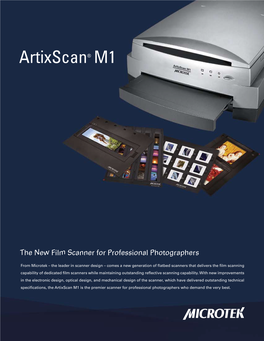 Microtek Artixscan M1 Flyer