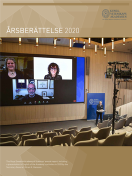 Årsberättelse 2020