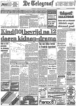 De Telegraaf 25.- Maandag 23 Februari 1987* No