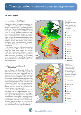 1. Characterization of Surface Waters, Wetlands and Groundwater