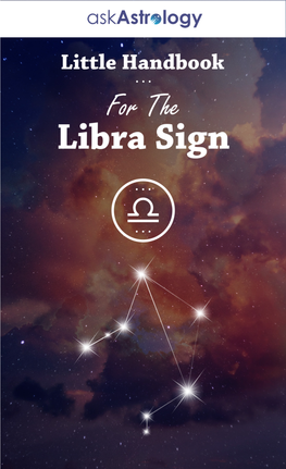 Libra Handbook | Ask Astrology