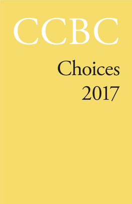 CCBC Choices 2017 