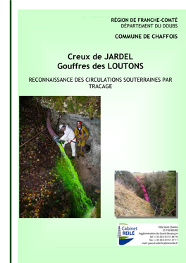 Creux De JARDEL Gouffres Des LOUTONS