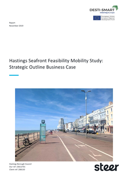 Hastings Seafront Feasibility Mobility Study: Strategic Outline Business Case
