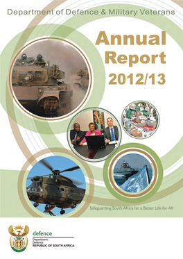 Department of Defence and Military Veterans Annual Report 2012/2013