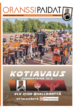 Oranssipaidat -Lehti 2019