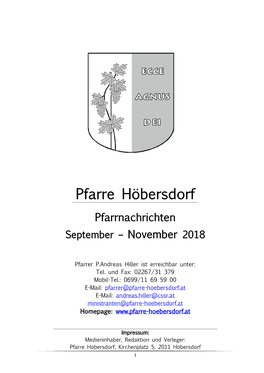 Pfarre Höbersdorf