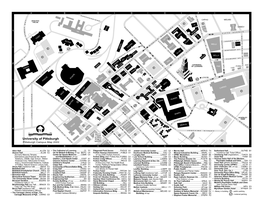 Pitt Campus Map 2002