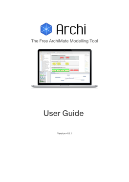 Archi User Guide