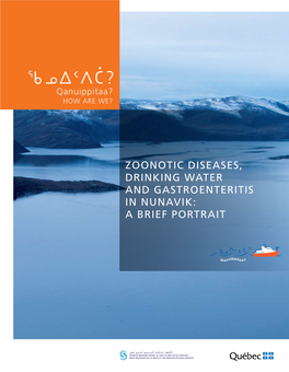 Zoonotic Diseases, Drinking Water and Gastroenterits in Nunavik