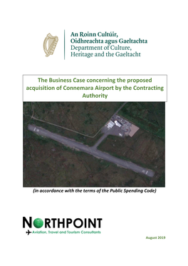 The Business Case Concerning the Proposed Acquisition of Connemara Airport by the Contracting Authority
