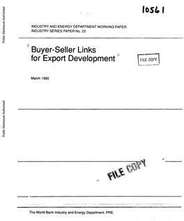 World Bank Document