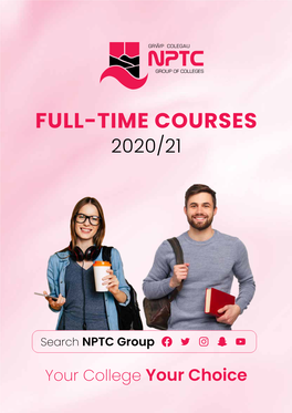 Full-Time Courses 2020/21