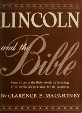 Lincoln and the Bible