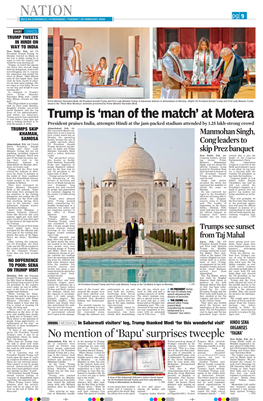 NATION DECCAN CHRONICLE | HYDERABAD | TUESDAY | 25 FEBRUARY 2020 Pg 9