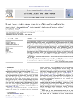 Estuarine, Coastal and Shelf Science 115 (2012) 1E13