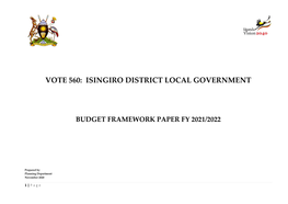 Isingiro District Local Government