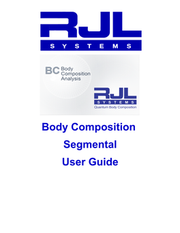 BC Segmental Software User's Guide