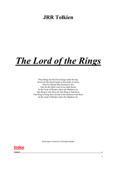 The Lord of the Rings