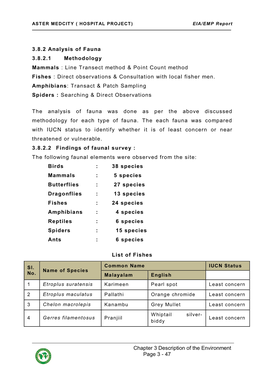 Chapter 3 Description of the Environment Page 3 - 47