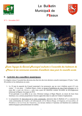 Bulletin 5 Dernière Version