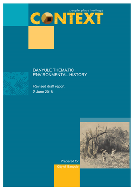 Banyule Thematic Environmental History