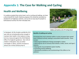 The Case for Walking and Cycling