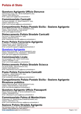 Gli Uffici Della Provincia in Formato