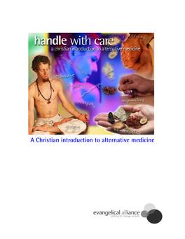 A Christian Introduction to Alternative Medicine