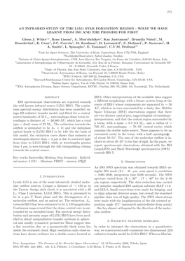 An Infrared Study of the L1551 Star Formation Region - What We Have Learnt from Iso and the Promise for First