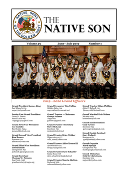 Native Sons of the Golden West