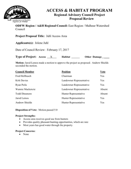 Lawen Access Area in Harney County for $2.40 Per Acre Per Year ($4056 Annually)