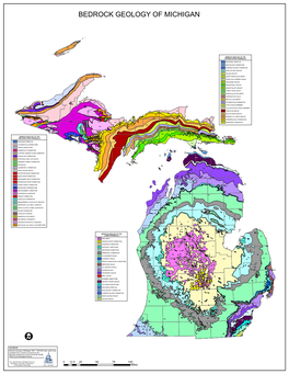 Bedrock Geology of Michigan